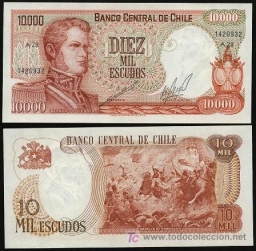 Billetes antiguos de Chile 13-11-2021